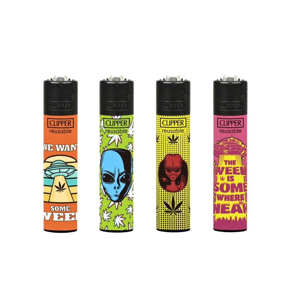 Clipper Galaxy Leaves Mini Lighter | Accessories