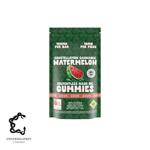 Watermelon Hash Rosin Gummies | Gummies | 10pk | 10mg/ea
