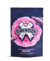 Dimension X Strawberry | Gummies | 10pk | 20mg/ea