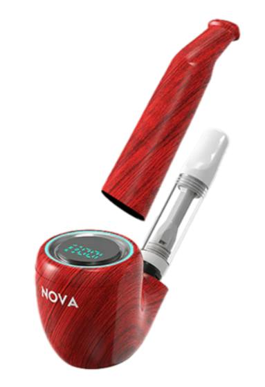 Nova Pipe 510 Battery - Red Wood | Pipes