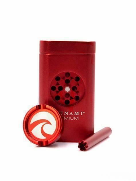 Tsunami Magnetic Dugout W/ Grinder | Grinders