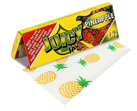 Pineapple Rolling Papers | 1-1/4 Size | Accessories