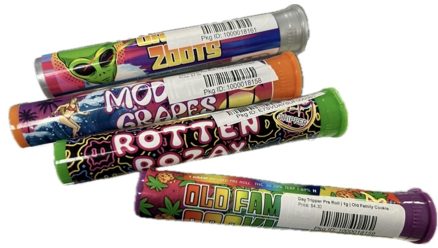 purple tongue | Infused Joints | 1g