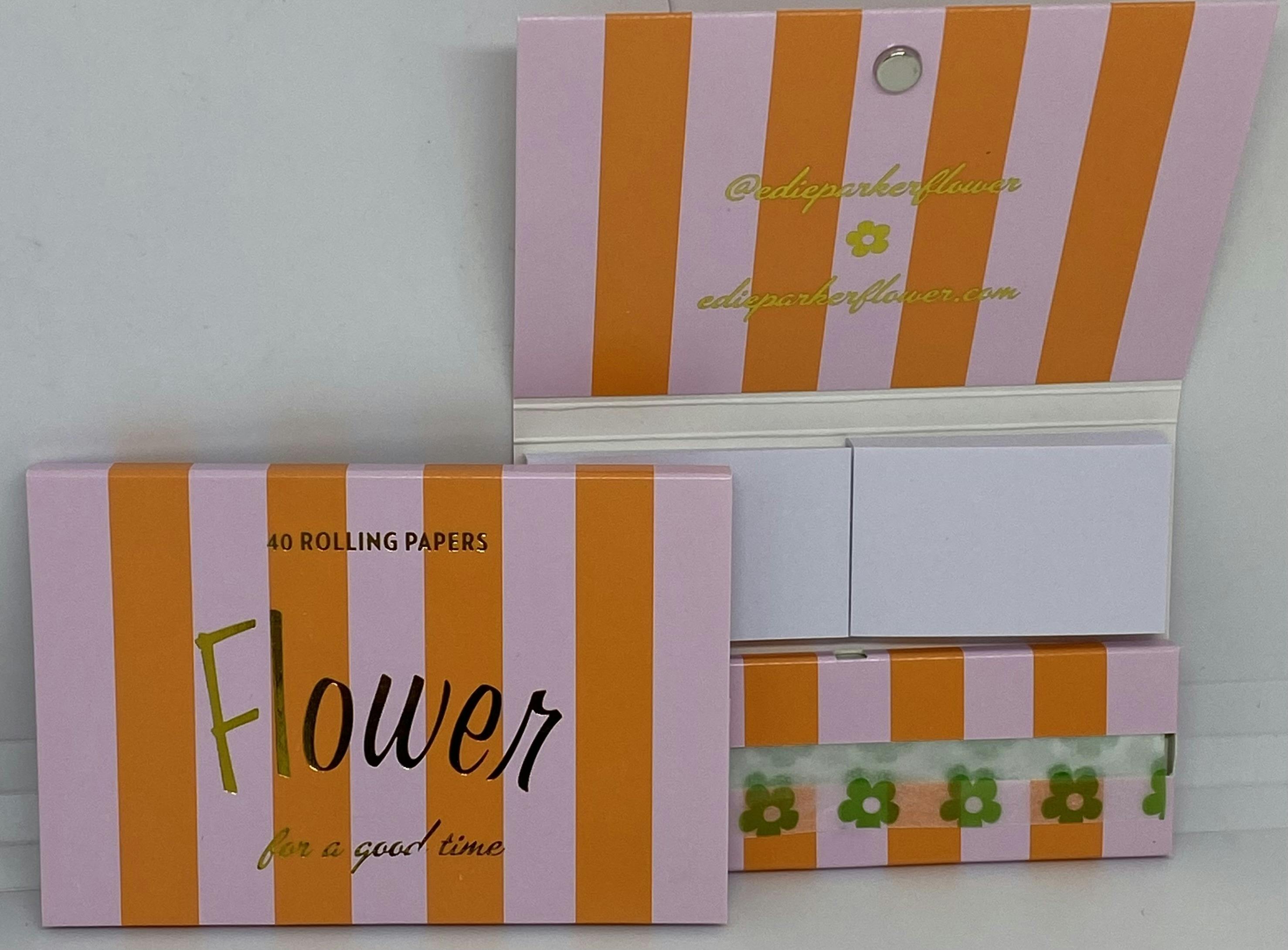 Edie Parker Rolling Papers Leaf | Accessories