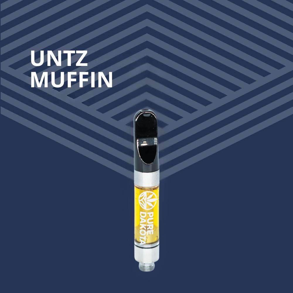 Untz Muffin | Cartridge | 0.5g at Pure Dakota Health Williston Dispensary