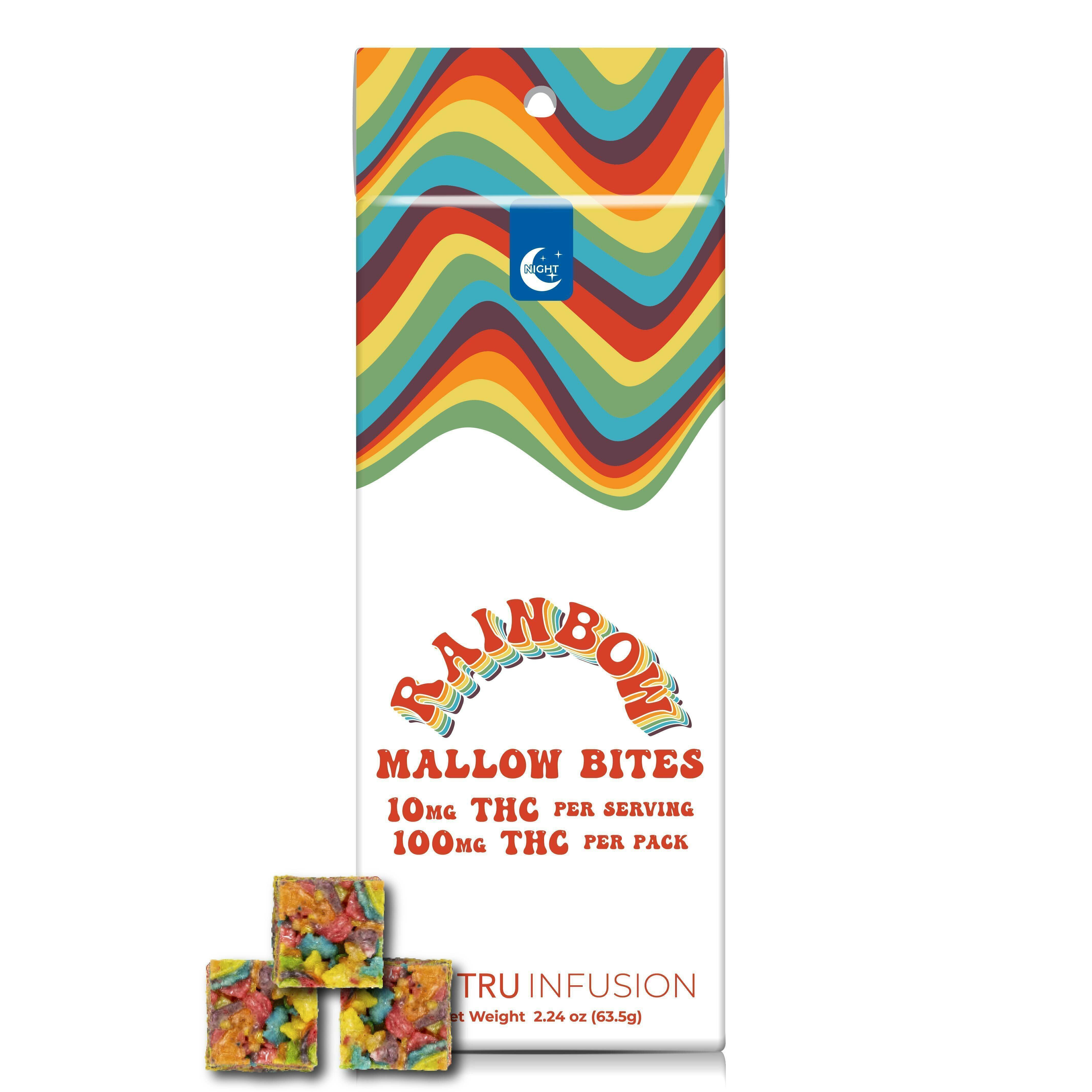Rainbow Mallow Bites Night · 10 x · Baked Goods · 10pk