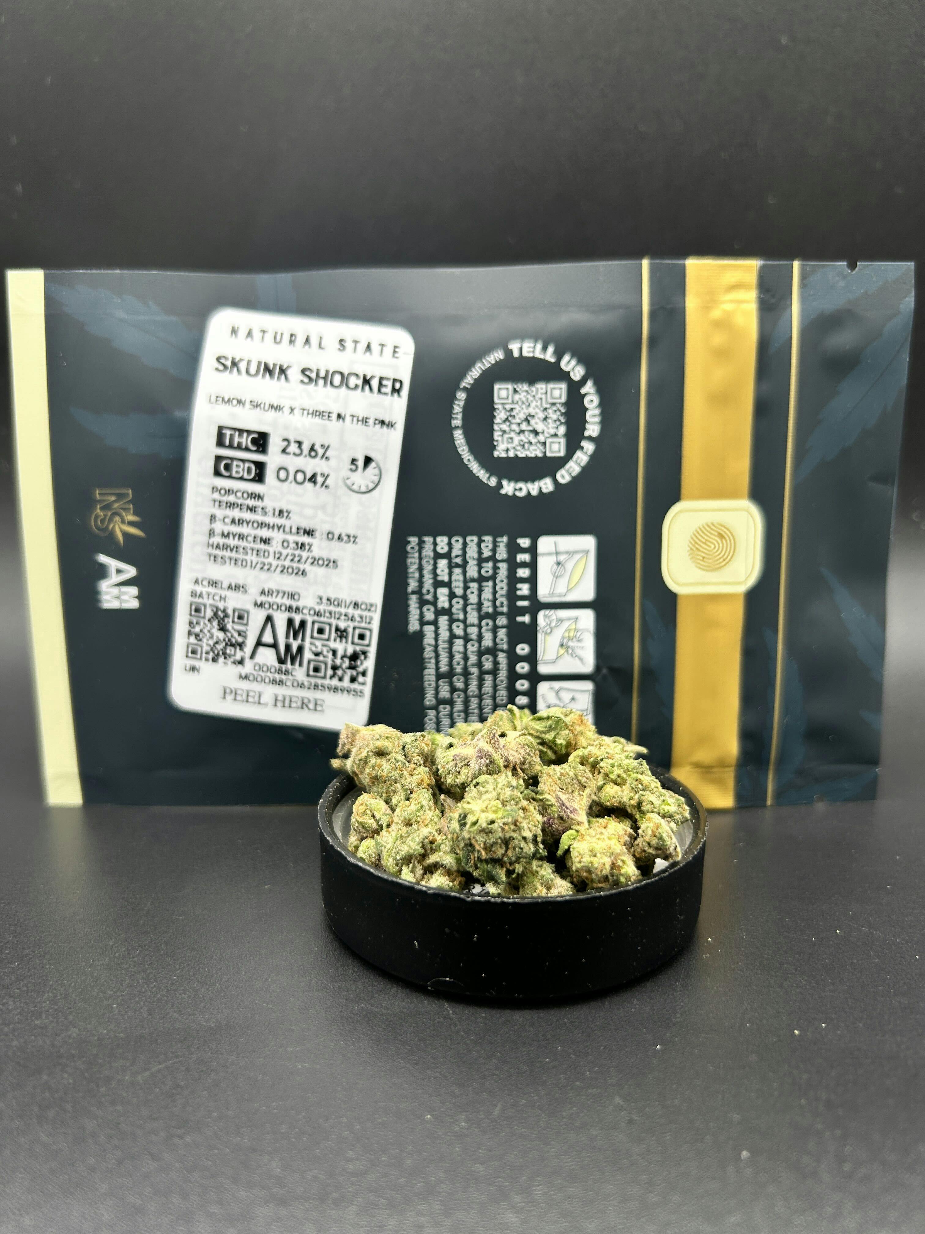 Skunk Shocker | Big Buds | 3.5g by Natural State Medicinals