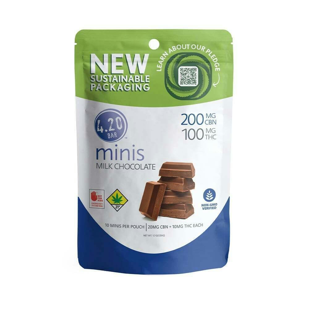 2:1 Milk Chocolate Sleep CBN | Chocolates | 10pk | 10mg/ea