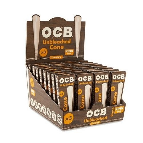 P- OCB Virgin Cone 1 1/4 3pk | Accessories