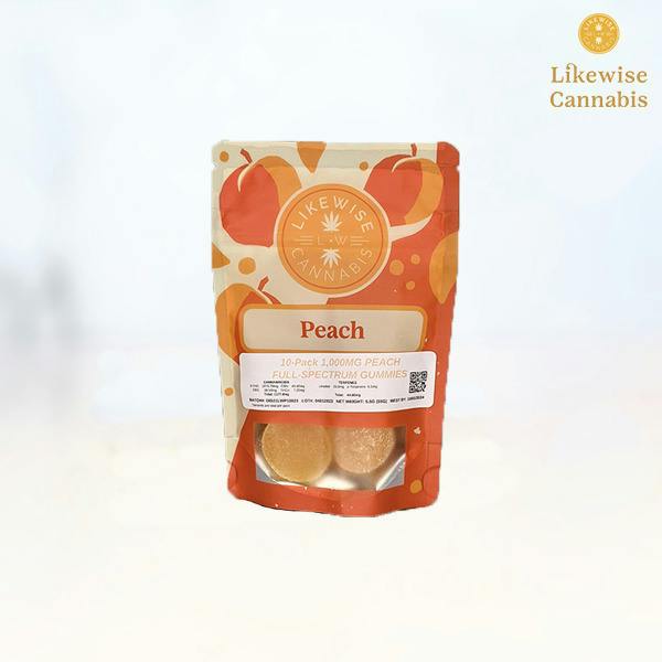Peach Gummies | Gummies | 10pk | 100mg/ea