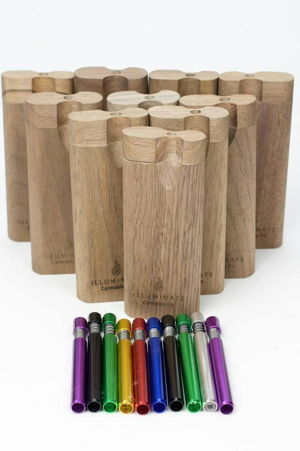 Walnut Dugout One Hitter | Accessories