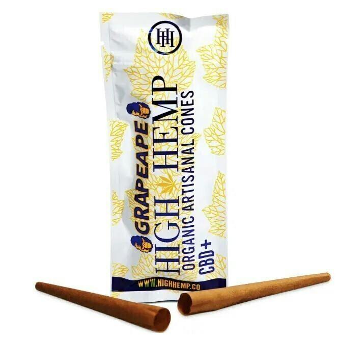 High Hemp Grape Ape 2pk Cones | Accessories