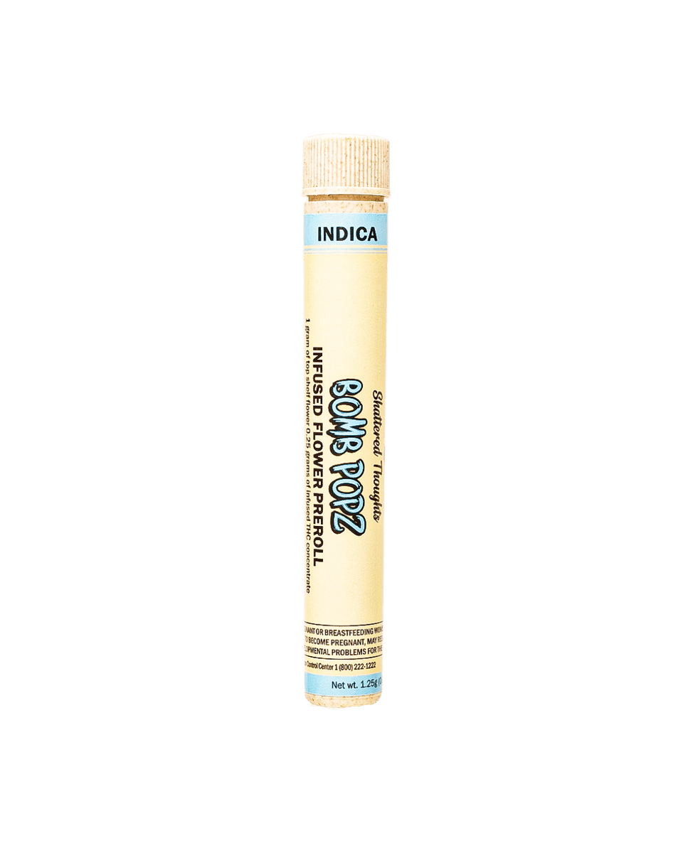 Shattered Thoughts | Bomb Popz | Infused Joint | Indica | 1.25g