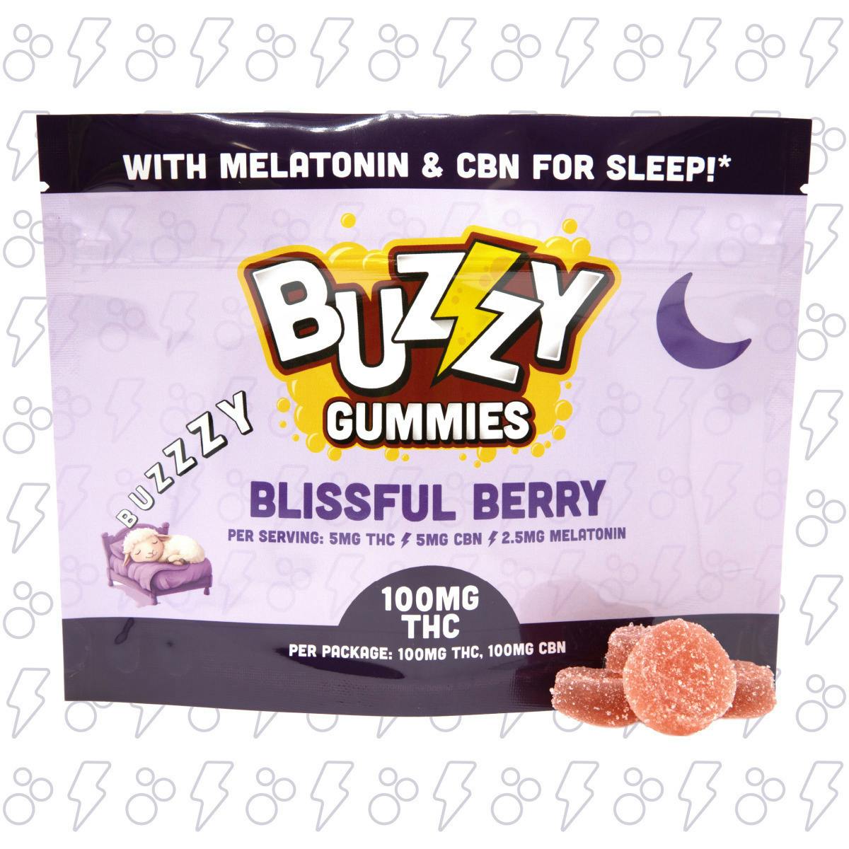 Blissful Berry Sleep Gummies | Gummies | 20pk | 5mg/ea