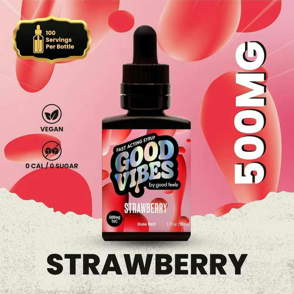 Strawberry | Mix-ins | 500mg | 1fl oz at Medicine Man Premium Cannabis Dispensary