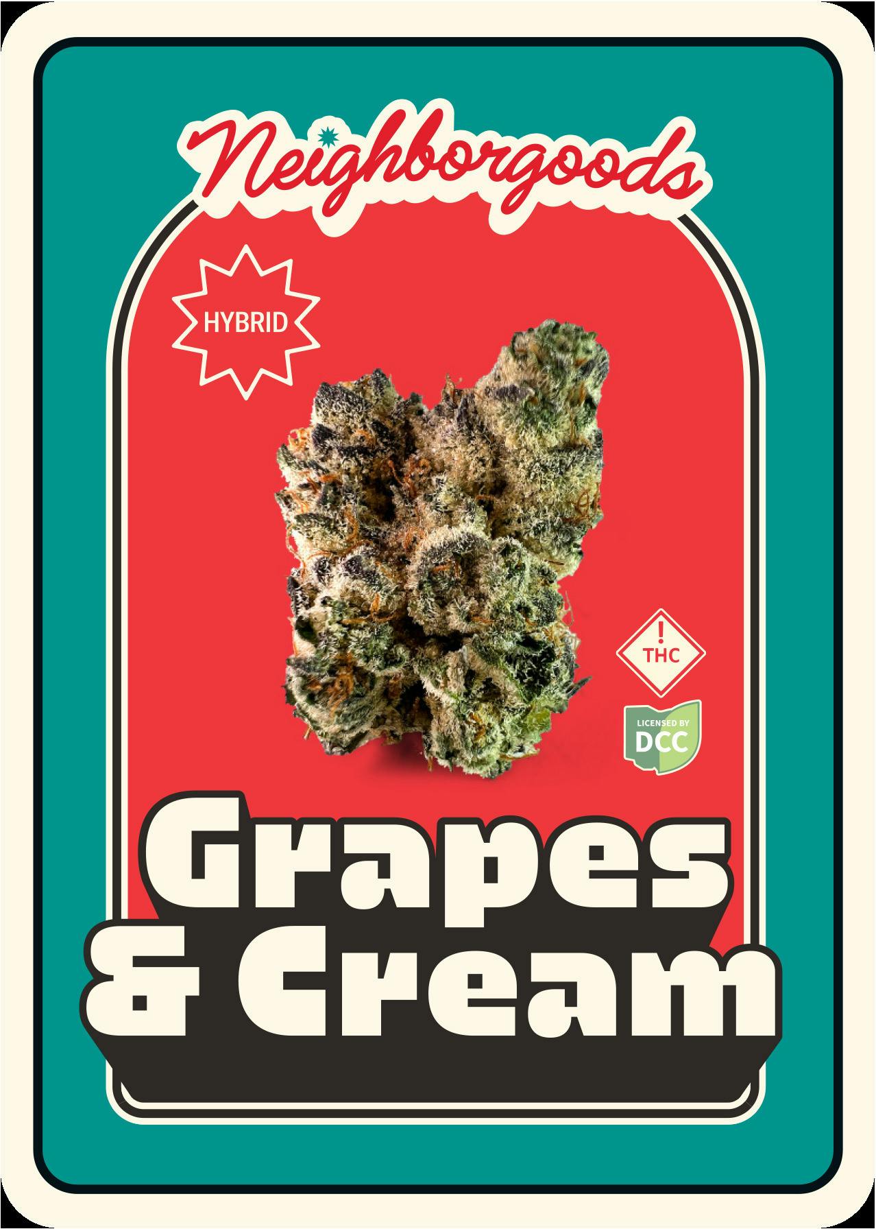 Grapes and Cream | Big Buds | 14.15g - Neighborgoods