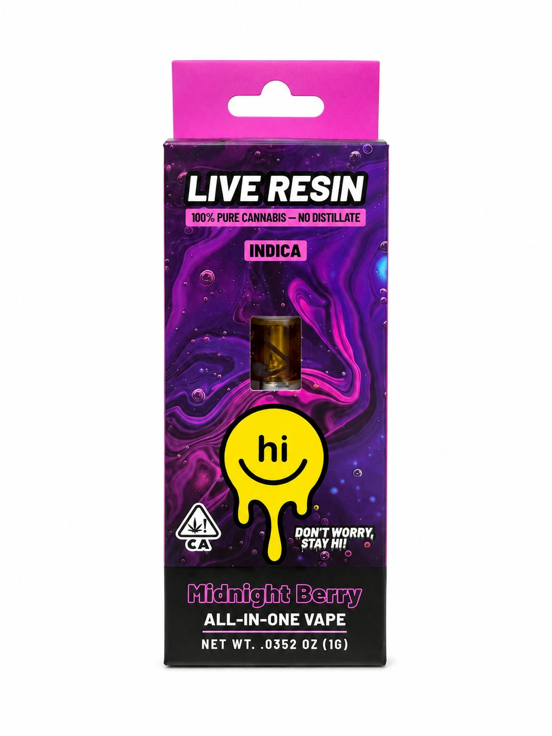 Hi Canna — Midnight Berry