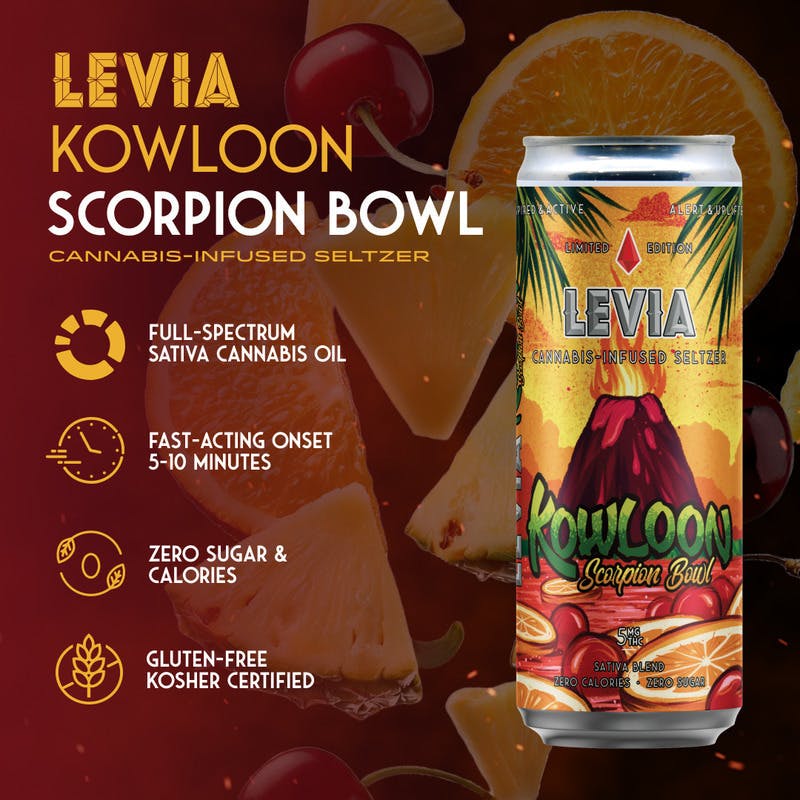 Lemon Orange Tropical Fruit | Carbonated | 5mg | 12fl oz at Salty Farmers