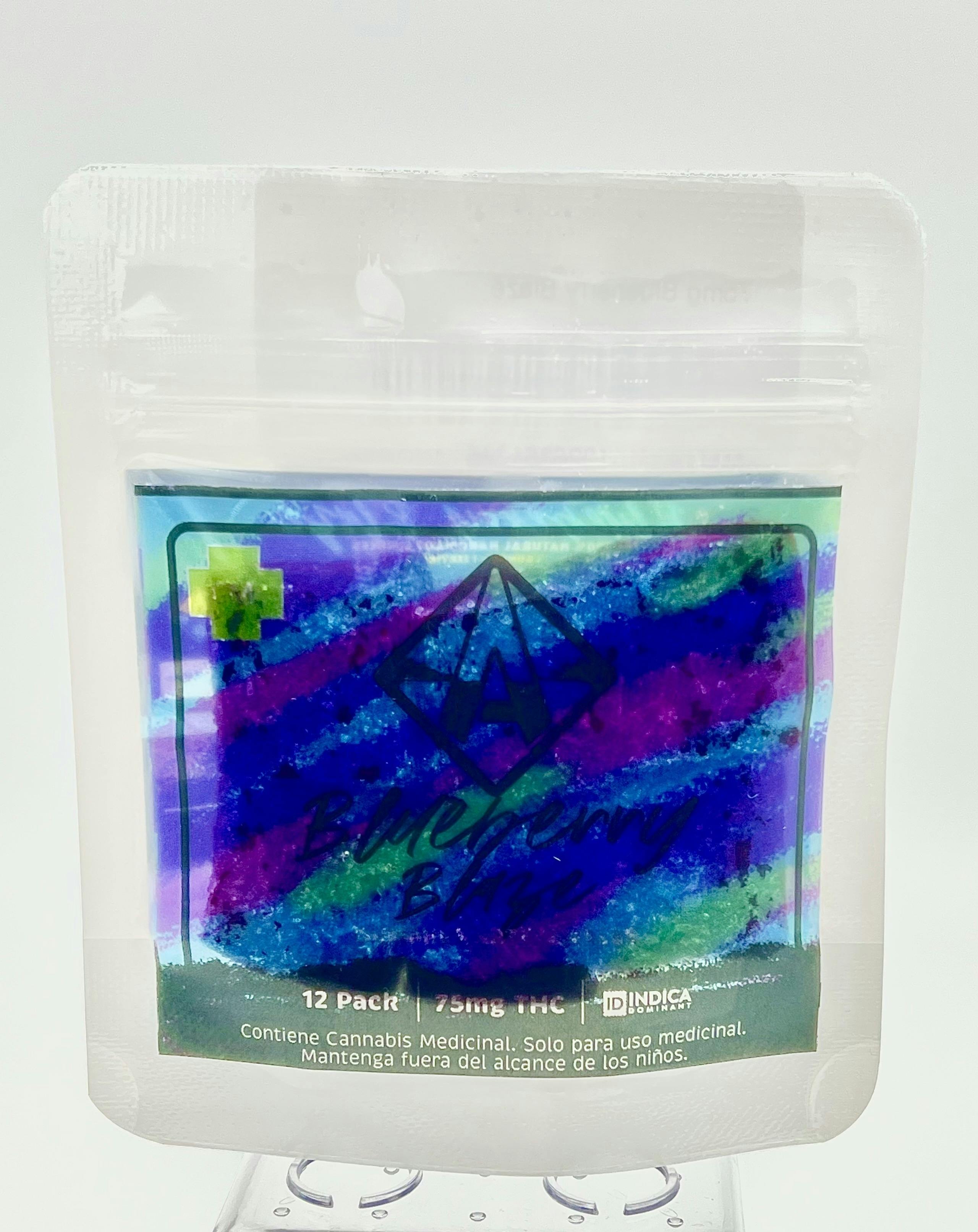 Blueberry Blaze Gummies | 12pk | 6.25mg/ea - Puerto Rico Alchemy