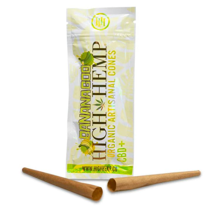 Organic Artisanal Cones - Banana Goo | Accessories at The Green Lady Dispensary
