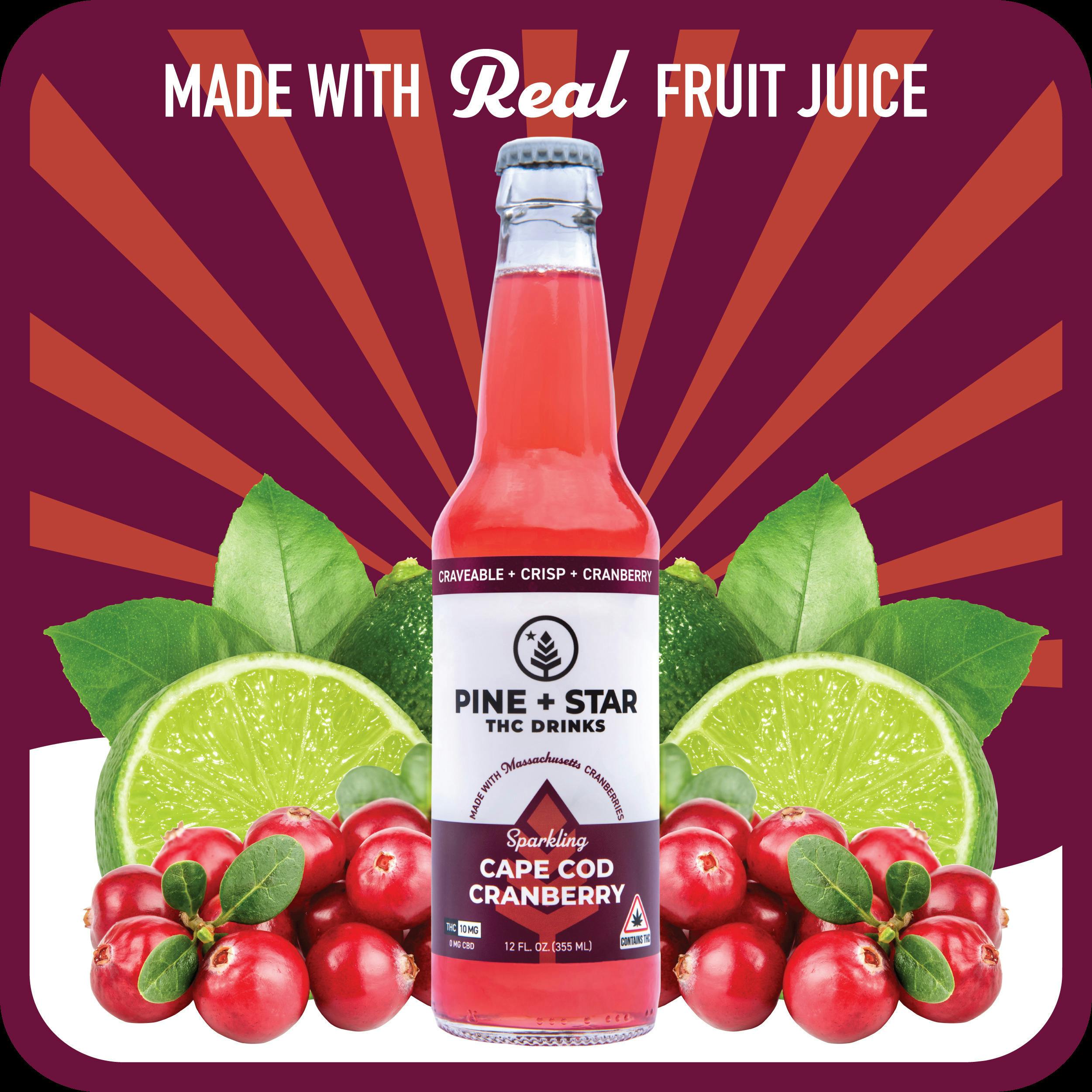 Cranberry | Non-carbonated | 10mg at Just Baked