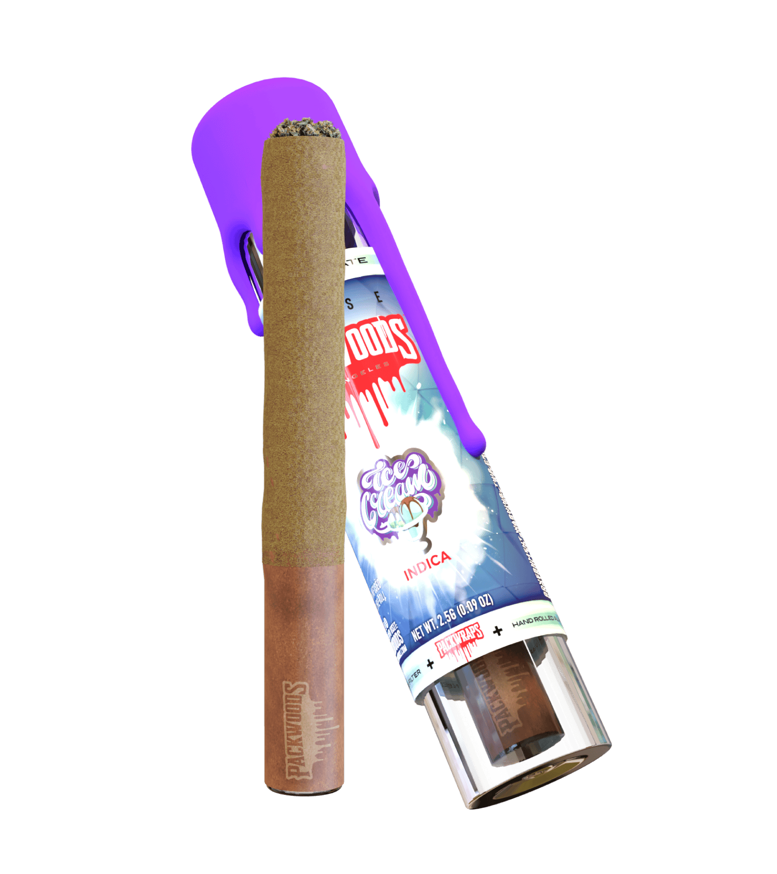 Ice Cream | Live Rosin Infused Blunt | 2.5g by PACKS LOS ANGELES
