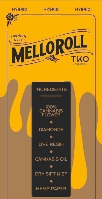 Mello Gold | Zelato | Moonrock Infused Joint | 1.5g