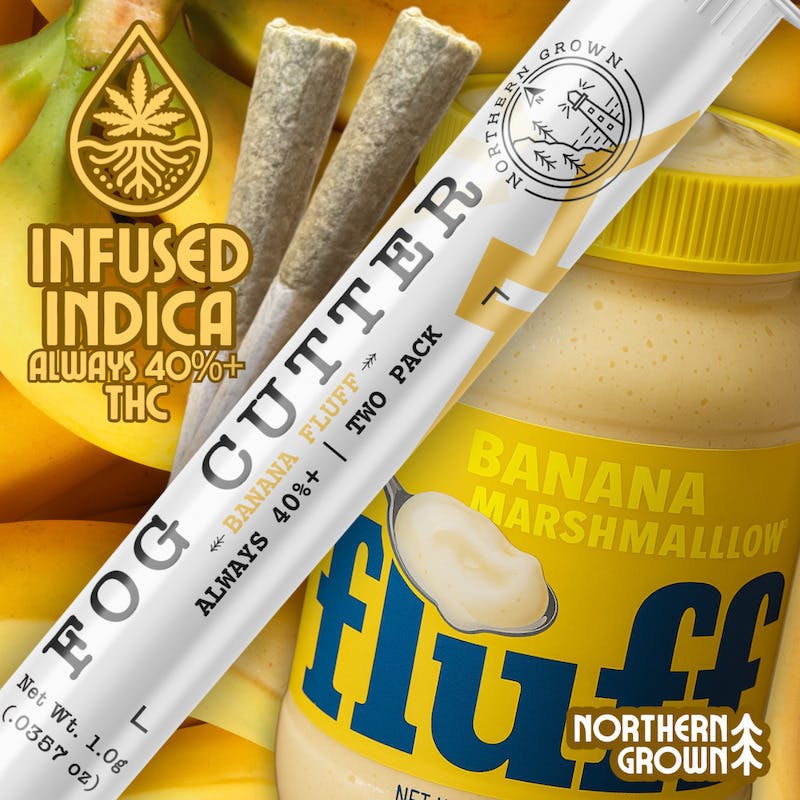 Banana Fluff | Infused Minis | 0.5g | 2pk at AMCH Dumont