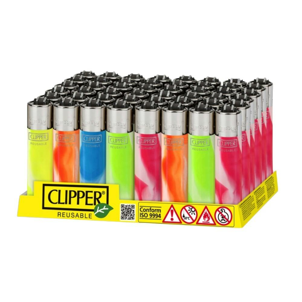 Clipper Fluo Nebula Lighters | Accessories