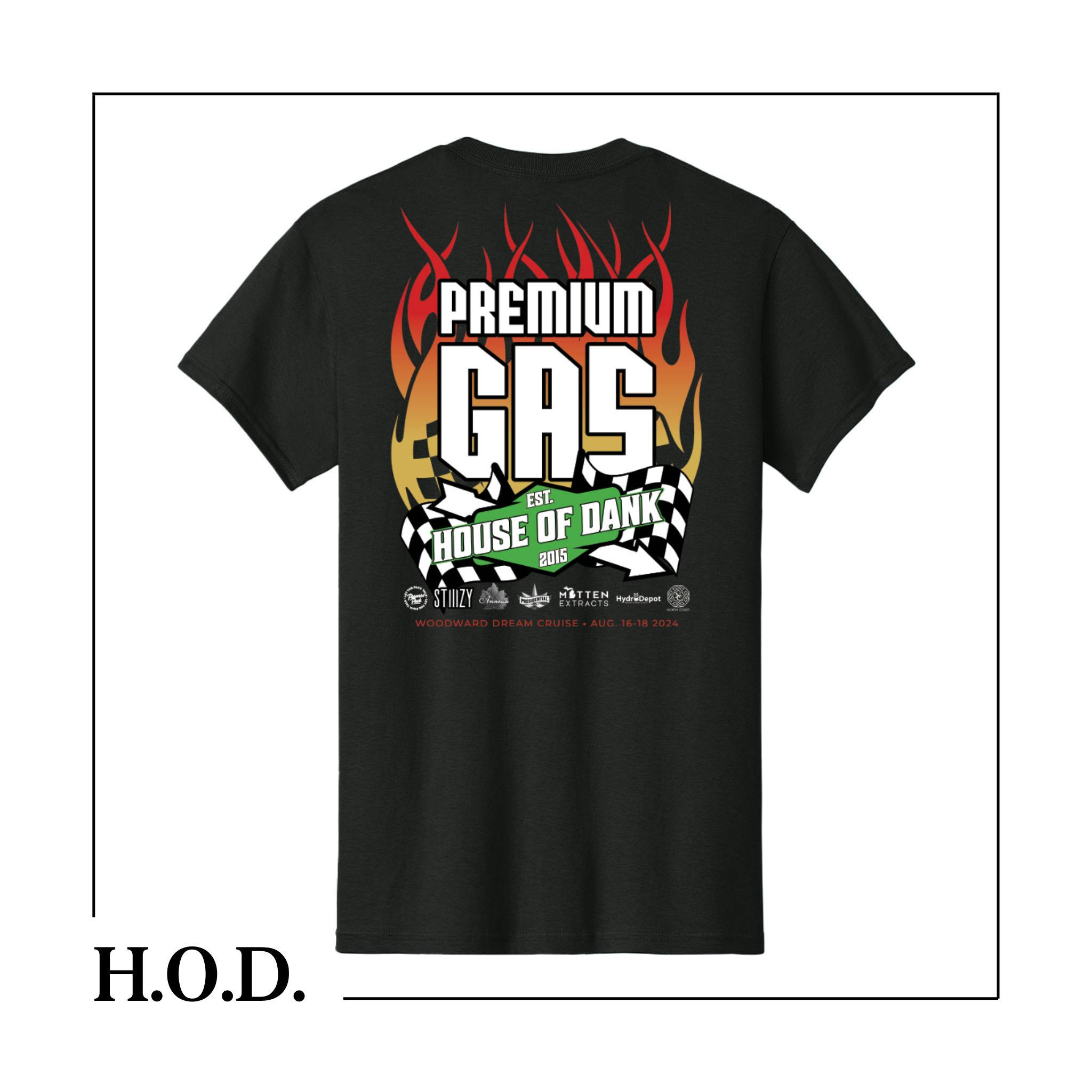 H.O.D. Woodward Dream Cruise Black Short Sleeve Tee XL | Apparel