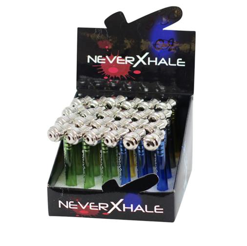 NeverXhale Glass & Metal Pipe | Pipes