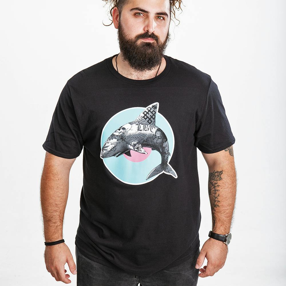 Haven - Black Shark Shirt (XS) | Apparel
