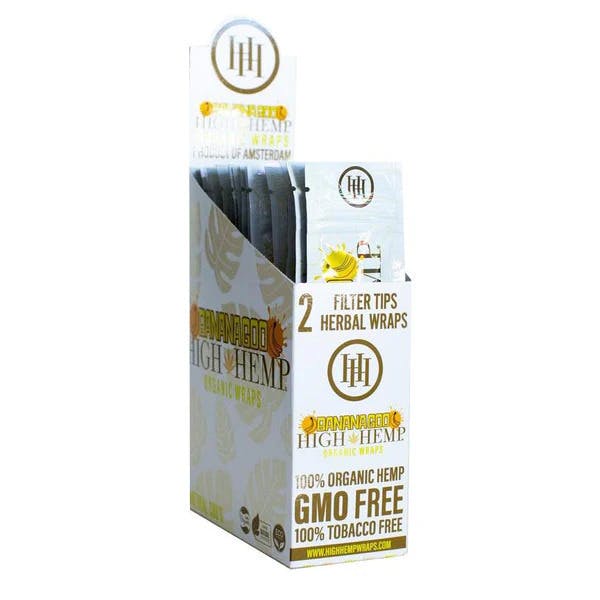 High Hemp Organic Hemp Wrap Banana Goo 2pk | Accessories at Public Absecon Dispensary