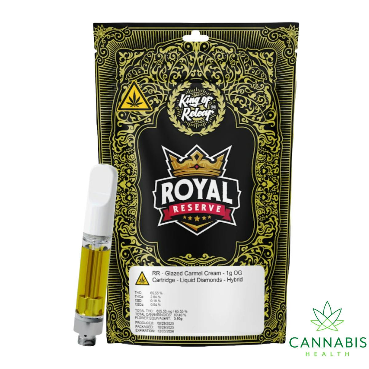 Glazed Caramel Cream | Cartridge | 1g at Cannabis Health