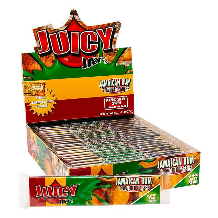Juicy Jay Rolling Paper Jamacian Rum King Size | Accessories