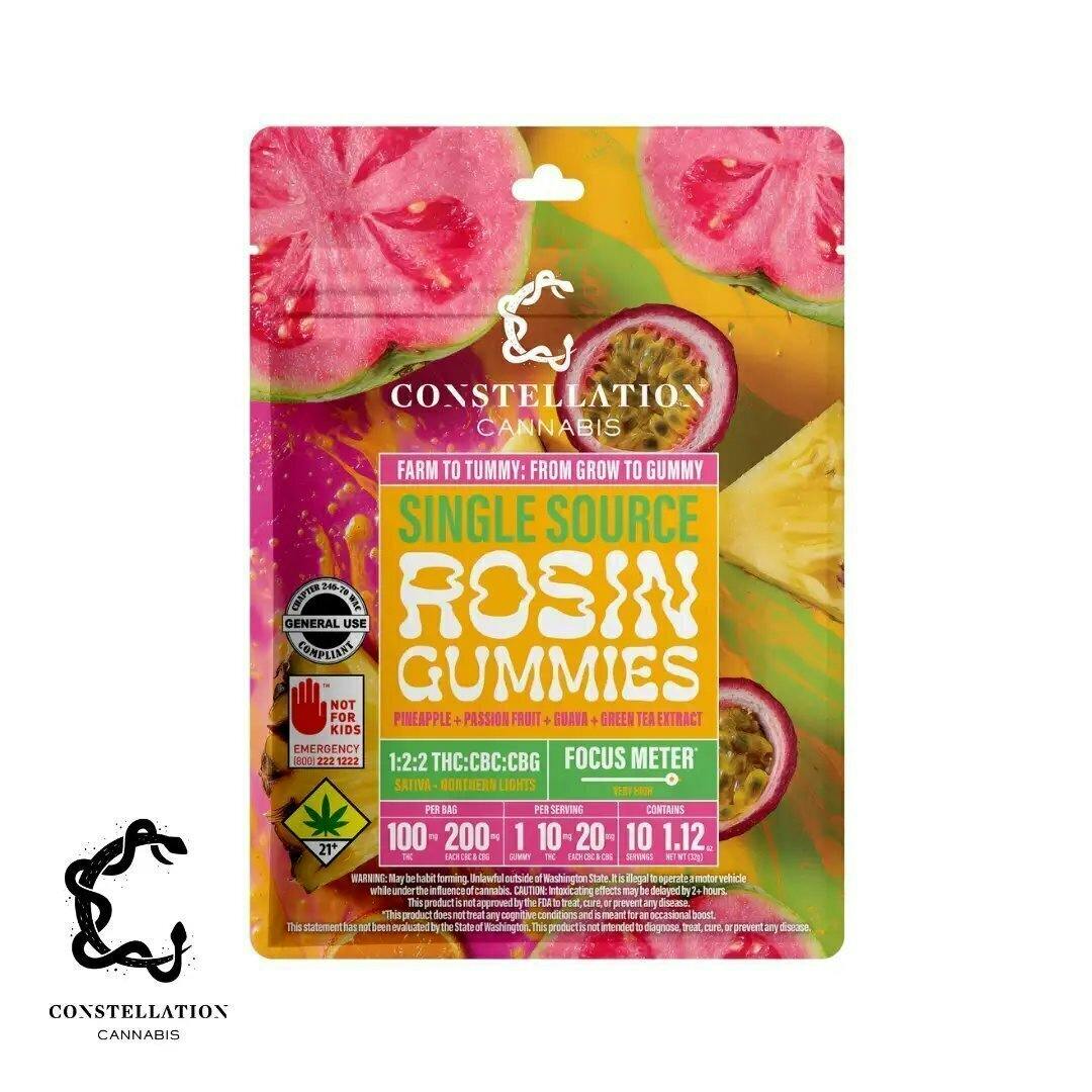 Pineapple, Passionfruit, Guava & Green Tea Gummies | Gummies | 10pk | 10mg/