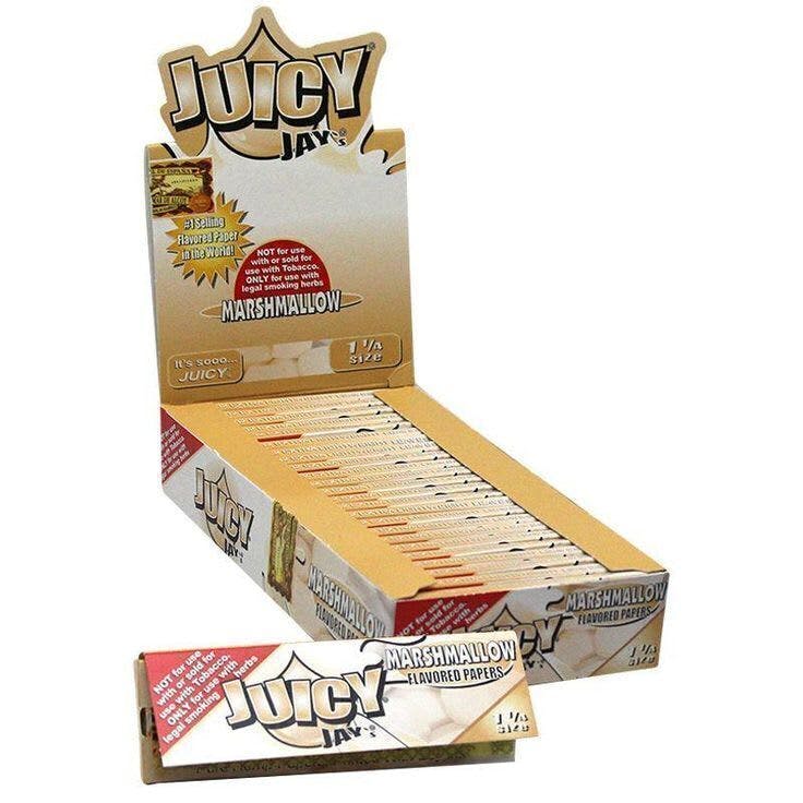 Juicy Jay's 1/4 papers - Marshmellow | Accessories by Juicy Jay's