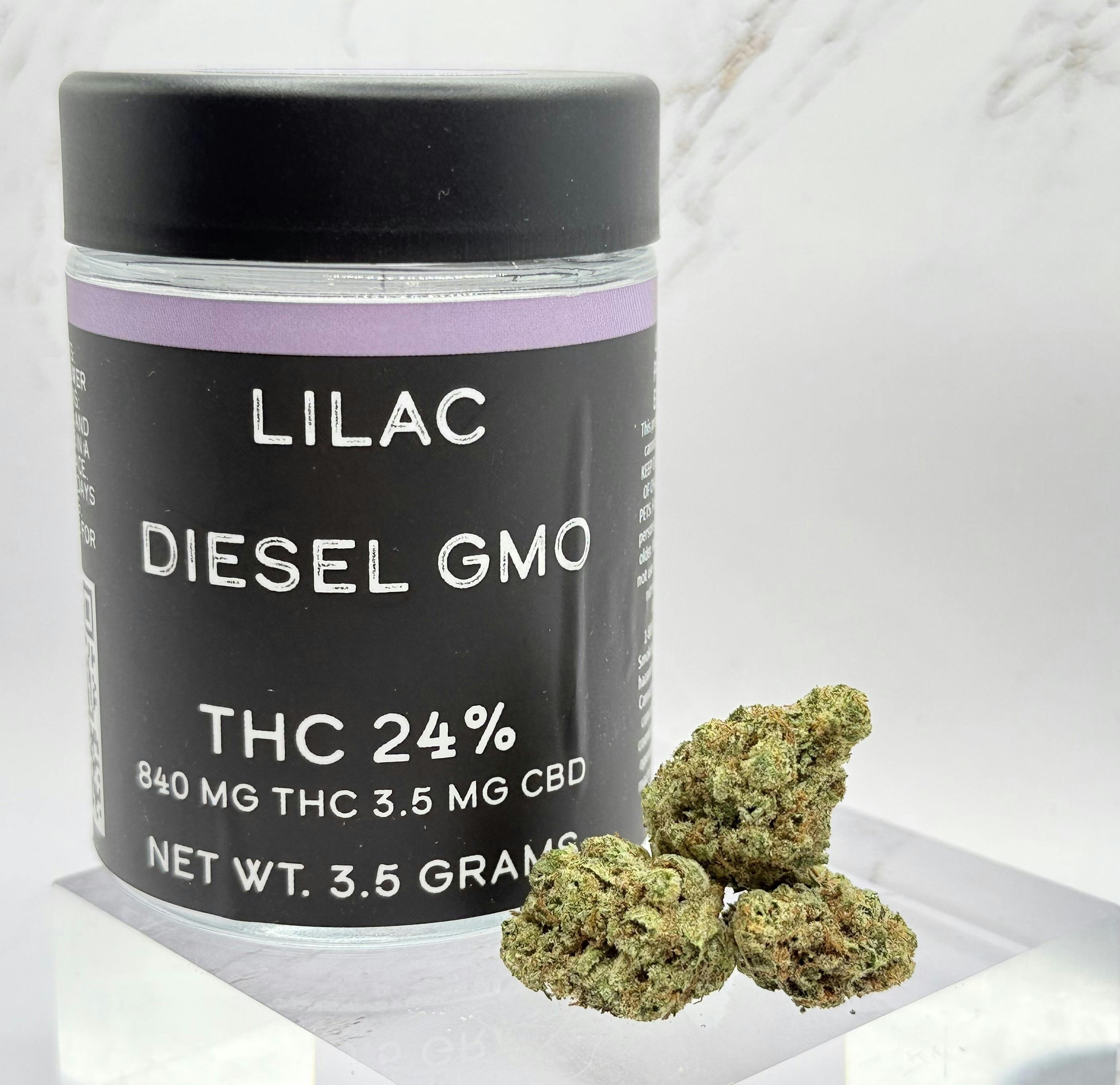 Lilac Diesel GMO | Big Buds | 3.5g