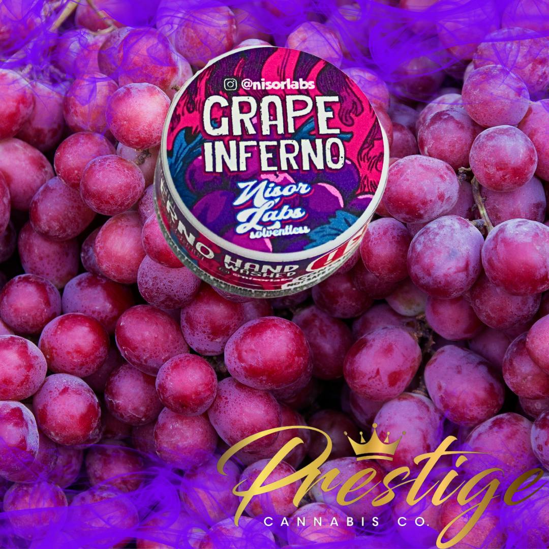 grape inferno | Solventless | Rosin | 1g