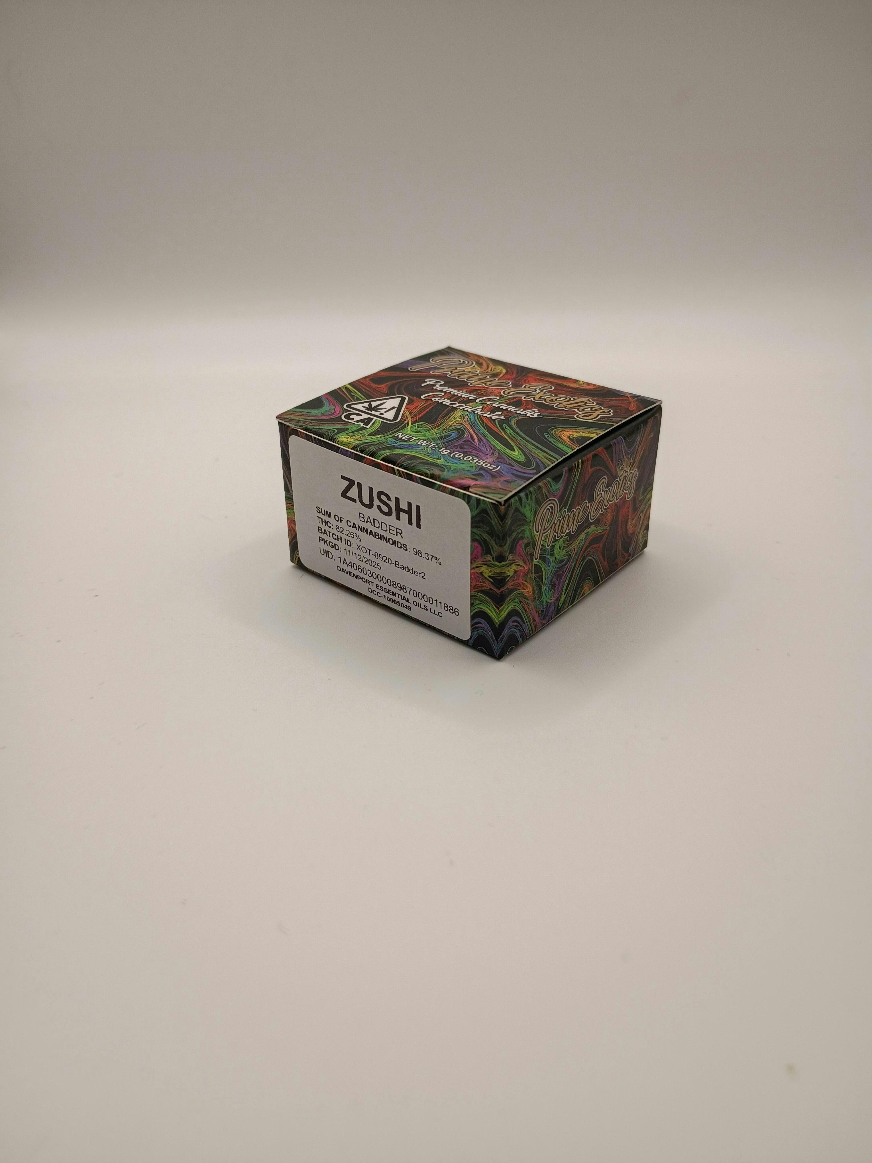 Zushi | Solvent | Badder | 1g - Prime Exotics