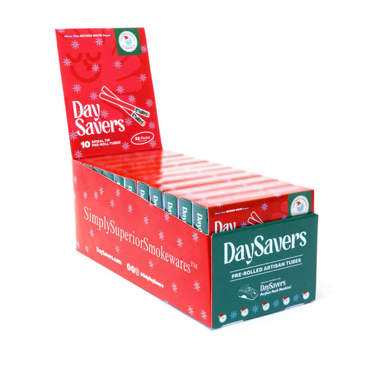 1 1/4 Christmas Edition Prerolled Tube with Spiral Filters | Accessories