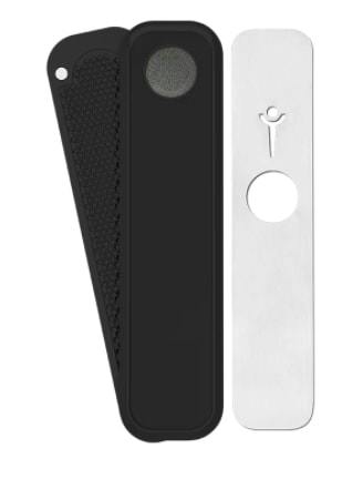 Pipes - 6" Genius Pipe Meatal (Black) | Pipes