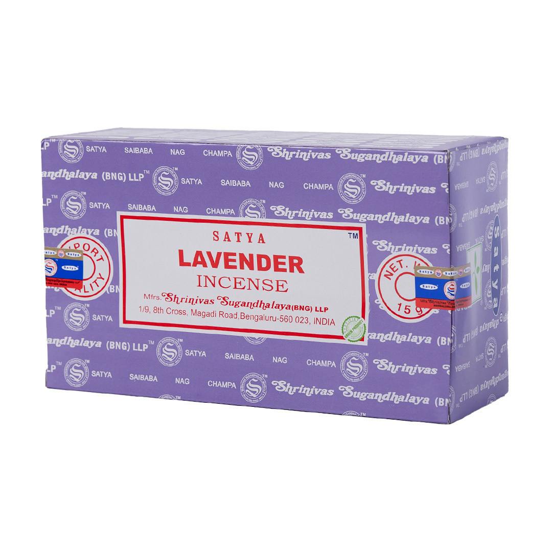 Satya Incense Sticks | - Lavender | Accessories at Midnight Green