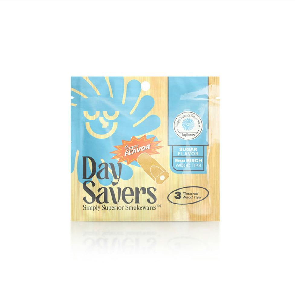 DaySavers - Wood Filter Tips - Sugar - 3pk | Accessories