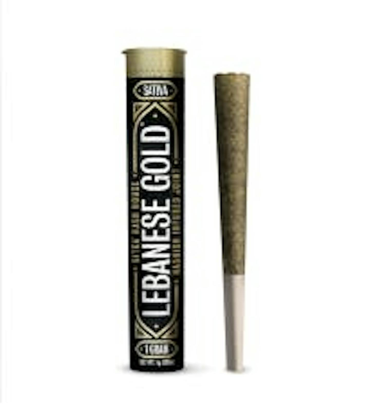 SITKA HASH HOUSE Lebanese Gold | Infused Joints | 1g pre-roll
