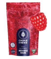 100mg | Red Raz Haze | Gummies | Gummies | 10pk | 10mg/ea at Heads Adrian Cannabis Dispensary