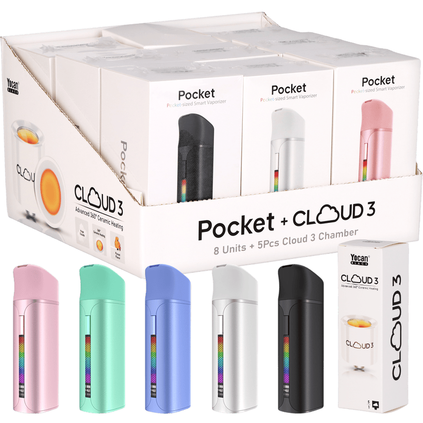 Pocket Concentrate Vaporizer | Jet Black | 1400mAh | Vaporizer