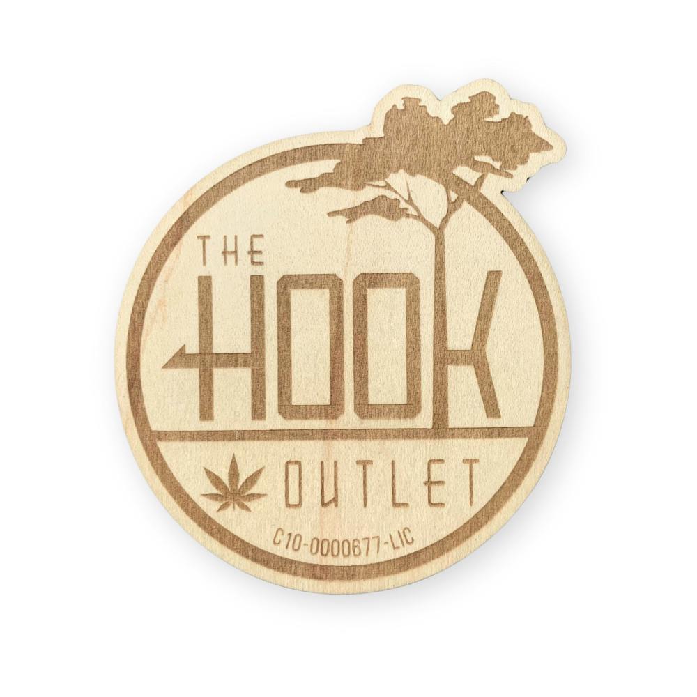 Hook Wooden Sticker | Apparel
