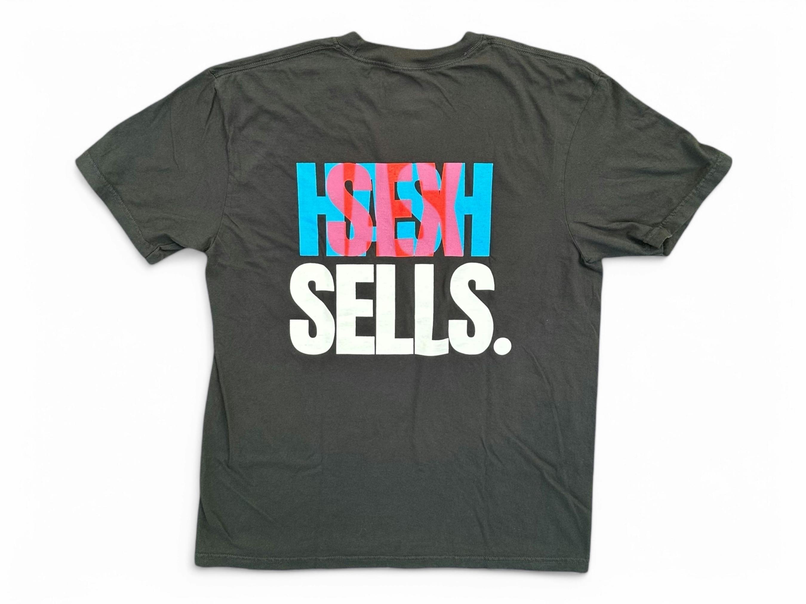 Hasher "HASH SELLS" Black Tee - Large | Apparel