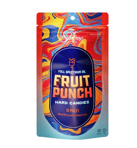 Fruit Punch RSO Hard Candies · 10pk